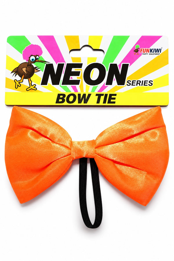 Neon Series (UV Glow) - Bow Tie (Orange)