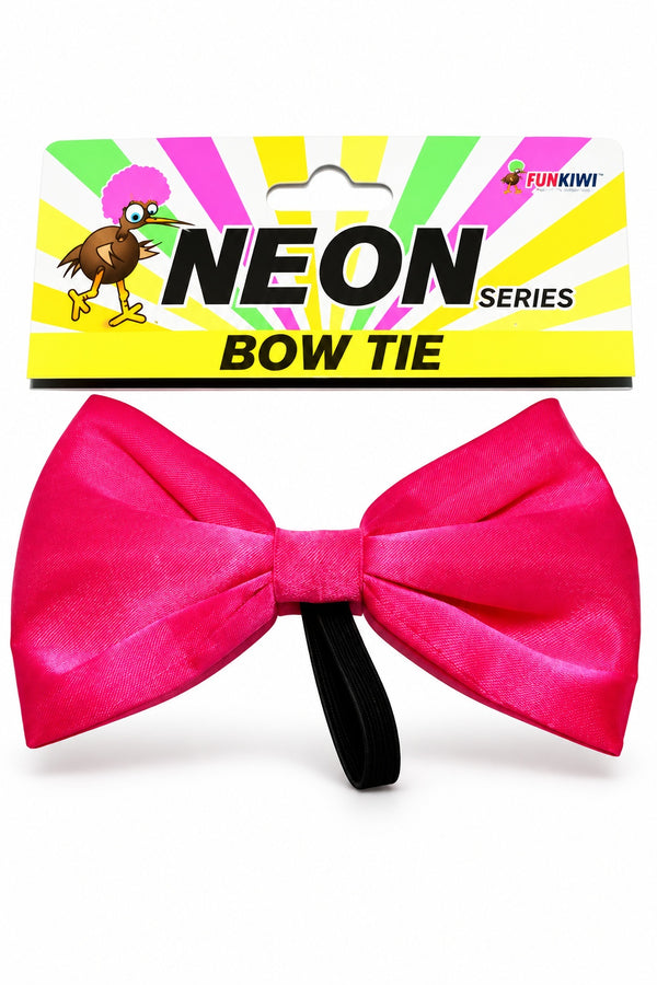Neon Series (UV Glow) - Bow Tie (Pink)