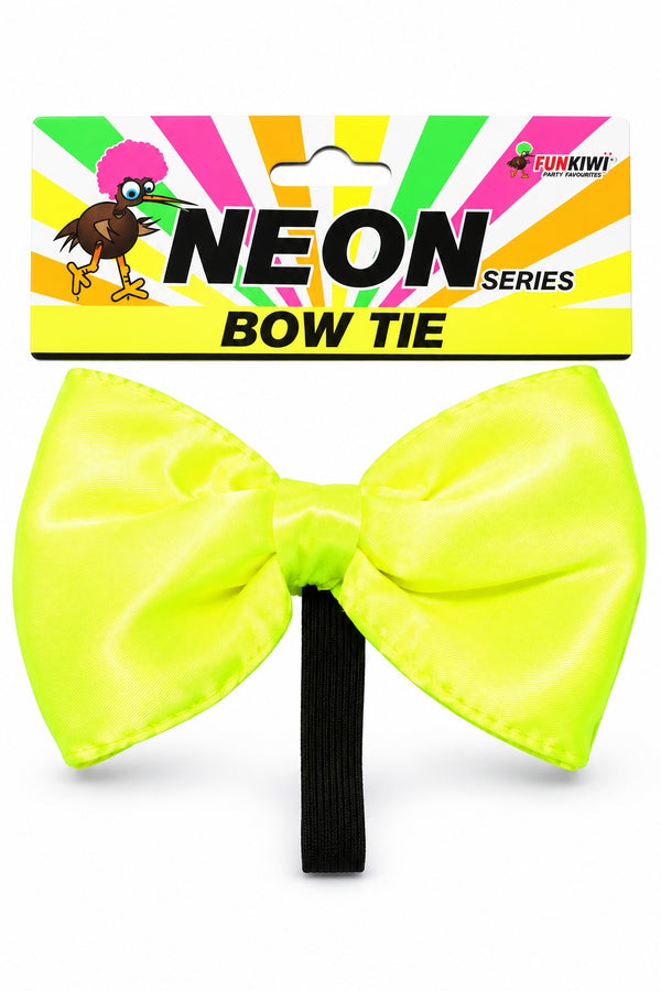 Neon Series (UV Glow) - Bow Tie (Yellow)