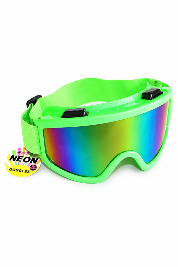 Neon Series (UV Glow) - Goggles (Green)