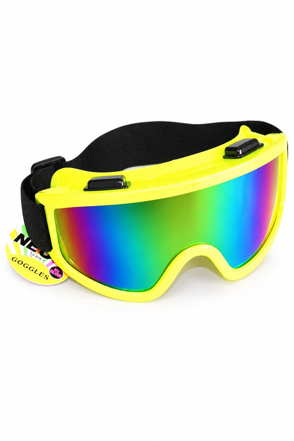 Neon Series (UV Glow) - Goggles (Yellow)