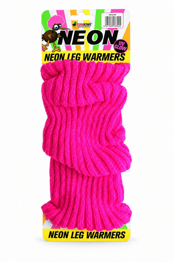 Neon Series (UV Glow) - Leg Warmers (Pink)