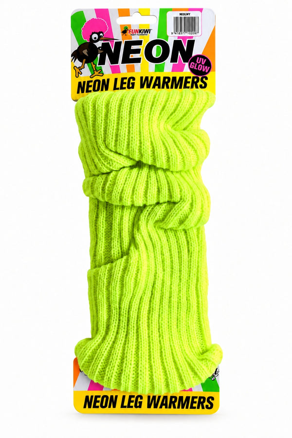 Neon Series (UV Glow) - Leg Warmers (Yellow)