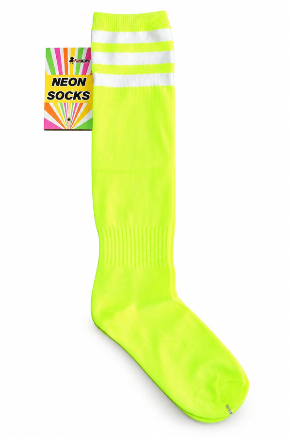 Neon Series (UV Glow) - Socks (Yellow)