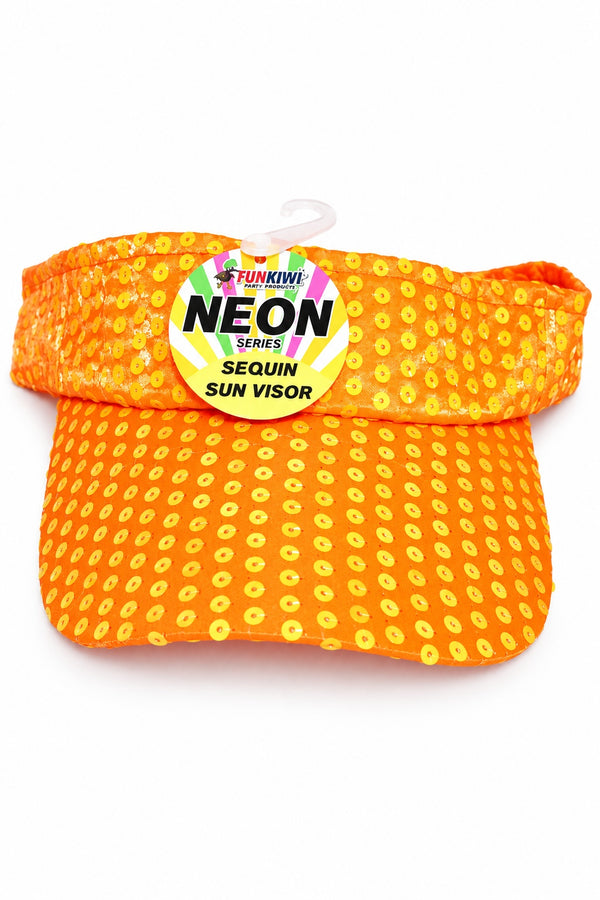 Neon Series (UV Glow) - Visor (Orange)
