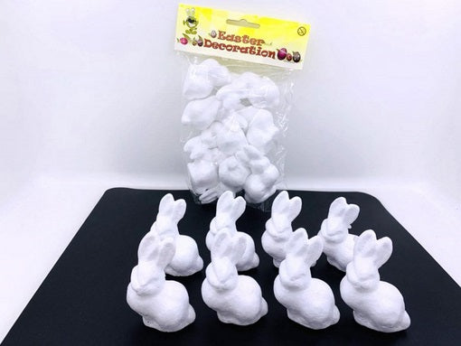 Easter Polyethene Bunnies 8PK - Small