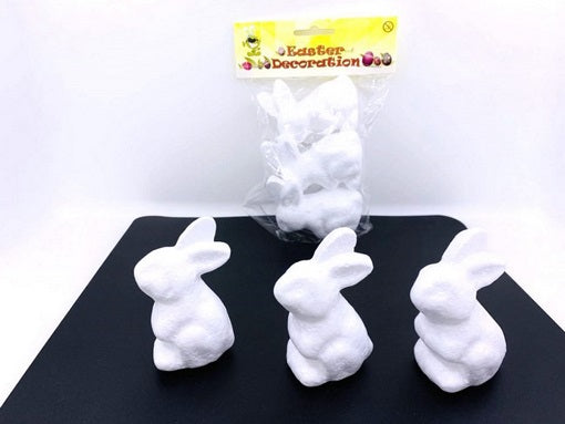Easter Polyethene Bunnies 3PK - Medium