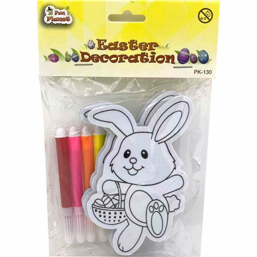 Colour In Eva Bunny With Felt Tip Pens