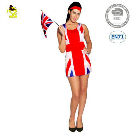 Union Jack Dress costume