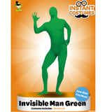 Adults Costume (Deluxe) - Invisible Man Green