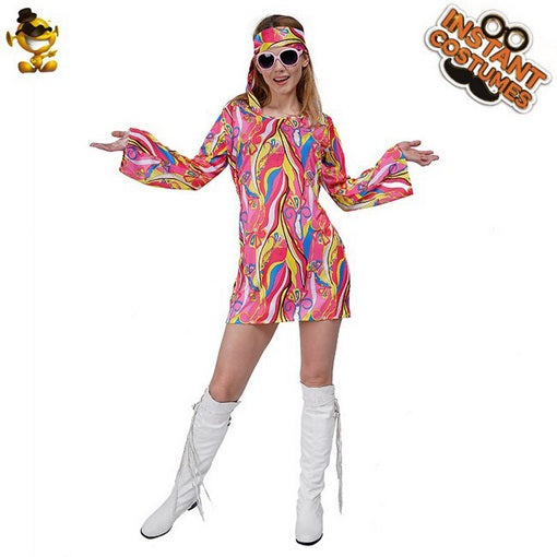Colourful Hippie costume