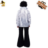 Silver Disco Shirt costume