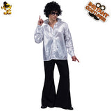 Silver Disco Shirt costume