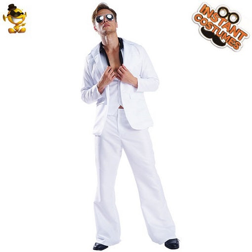 White Disco Suit costume