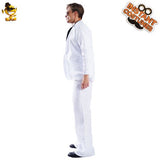 White Disco Suit costume