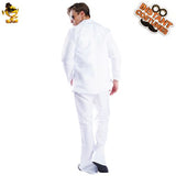 White Disco Suit costume