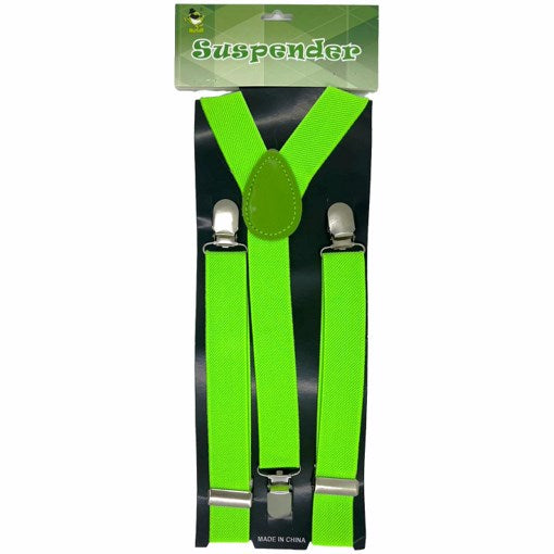 Dress Up Accessory - Suspenders (Green)
