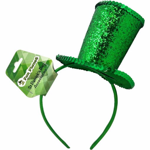St Patrick's Day Dress Up - Top Hat Headband
