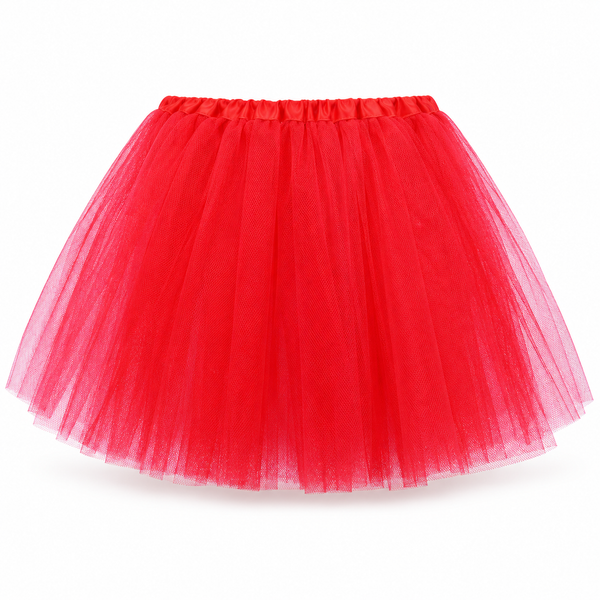 30cm 2 Layer Tutu - Red — PT1549