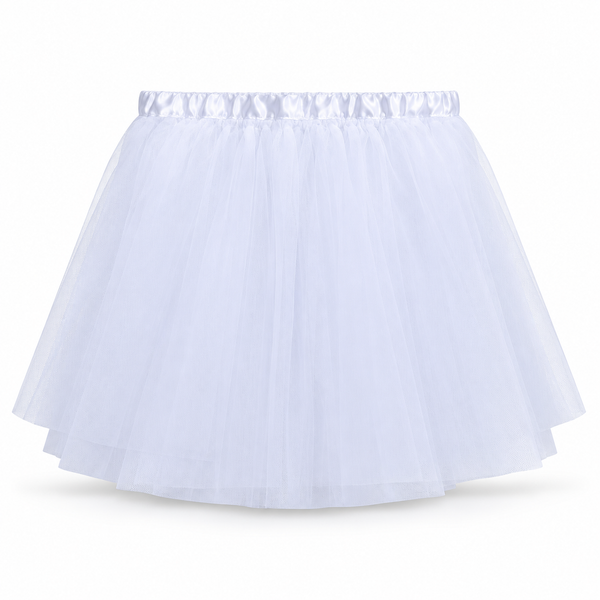30cm 2 Layer Tutu - White — PT1555