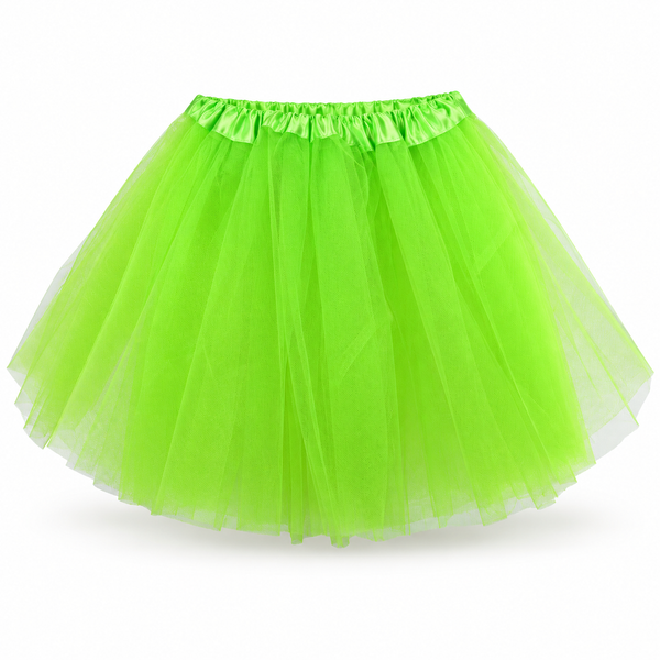 50cm 3 Layer Tutu - Light Green — PT1577