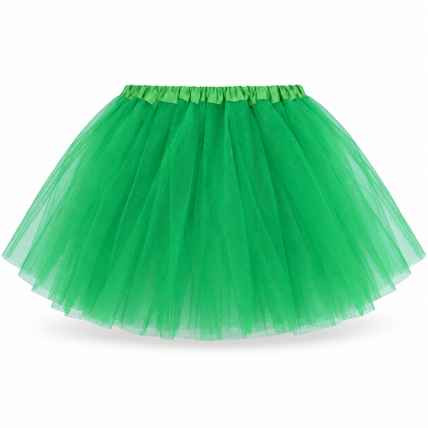 30cm 2 Layer Tutu - Dark Green — PT1605