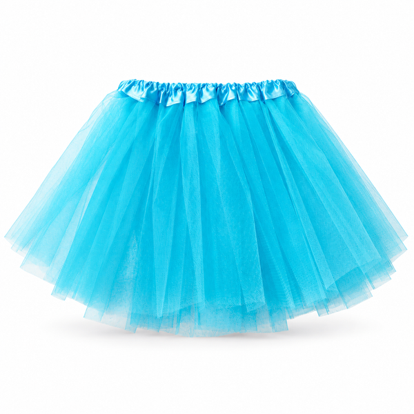 50cm 3 Layer Tutu - Blue — PT1612