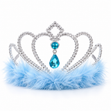 Tiara with Feather - Assorted Colours — PT1926-1