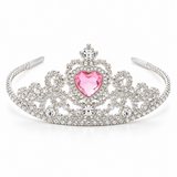 Tiara with Heart Shaped Gem — PT3401-1