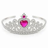Tiara with Heart Shaped Gem — PT3401-2