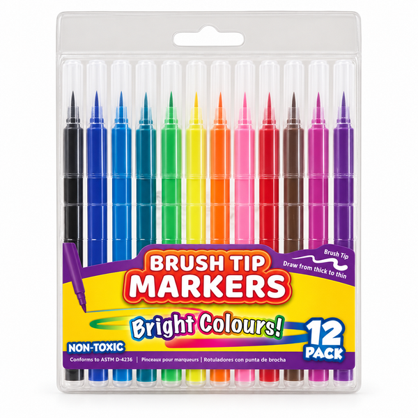 Colouring Felt Tip Pens 12PK — SE0004