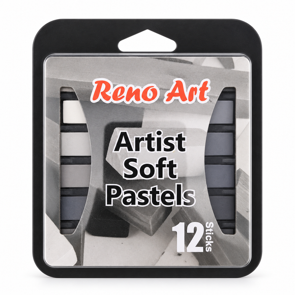 Reno Art Soft Pastels - Grey Tones — SPG-012