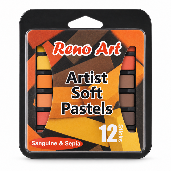 Reno Art Soft Pastels - Sanguine And Sepia — SPS-012