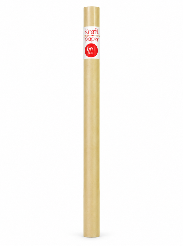 Brown Craft Paper Roll 6m