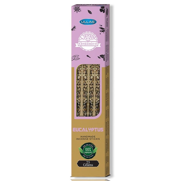 Ullas Organico Incense Sticks (25gm) - Eucalyptus