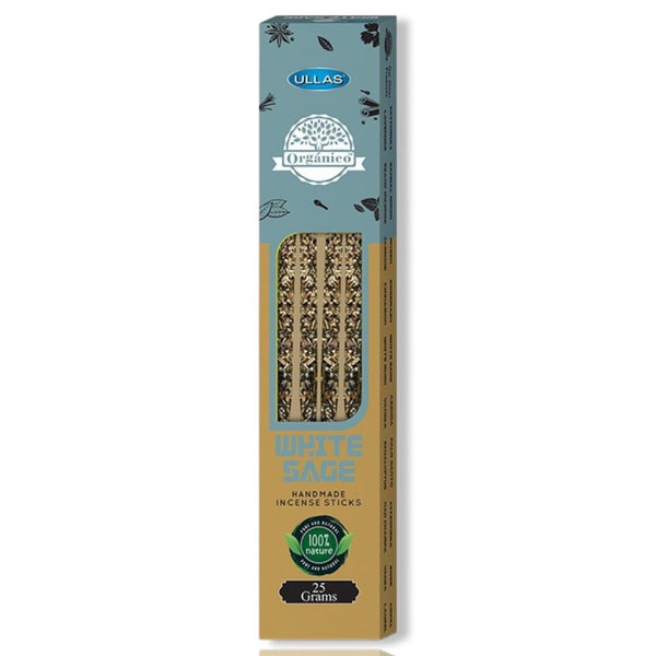 Ullas Organico Incense Sticks (25gm) - White Sage