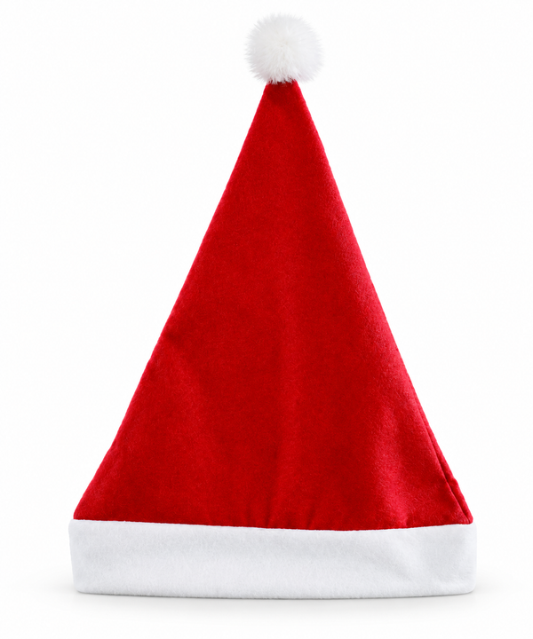 Adult Basic Felt Santa Hat