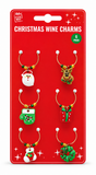 Christmas Wine Charms – 6 Pack