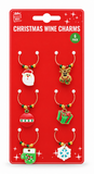 Christmas Wine Charms – 6 Pack