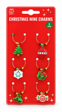 Christmas Wine Charms – 6 Pack