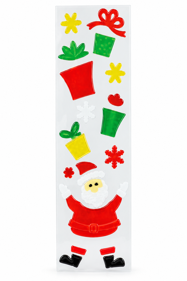 Christmas Window Gel Stickers