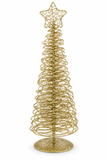 Glitter Spiral Christmas Tree 25 cm