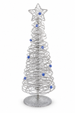 Glitter Spiral Christmas Tree 25 cm