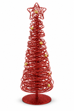 Glitter Spiral Christmas Tree 25 cm