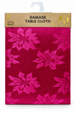 Christmas Damask Tablecloth – 150 × 225 cm