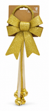 Glitter Door Bow with Four Nutbells