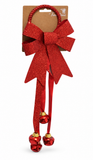 Glitter Door Bow with Four Nutbells