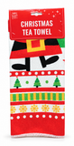 Printed Christmas Tea Towel