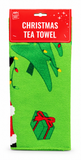 Printed Christmas Tea Towel