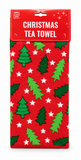 Printed Christmas Tea Towel